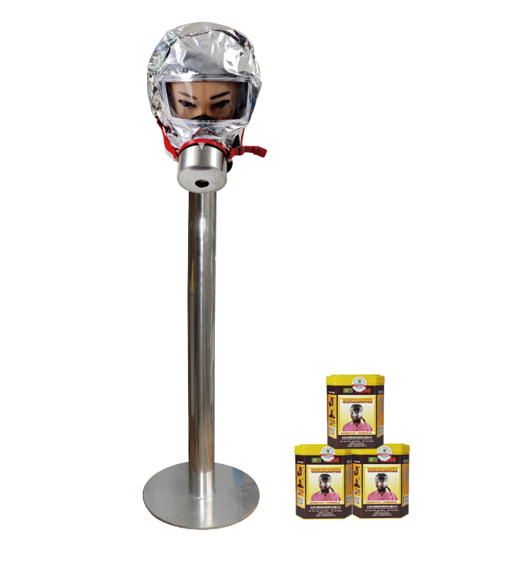 過(guò)濾式消防自救呼吸器佩戴演練裝置