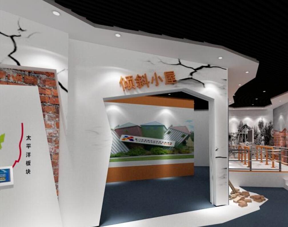 地震傾斜小屋 地震傾斜小屋