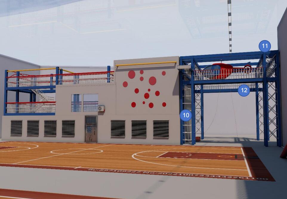 工業(yè)環(huán)境救授訓練設施