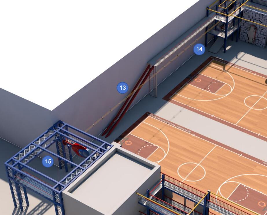 工業(yè)環(huán)境救授訓練設施